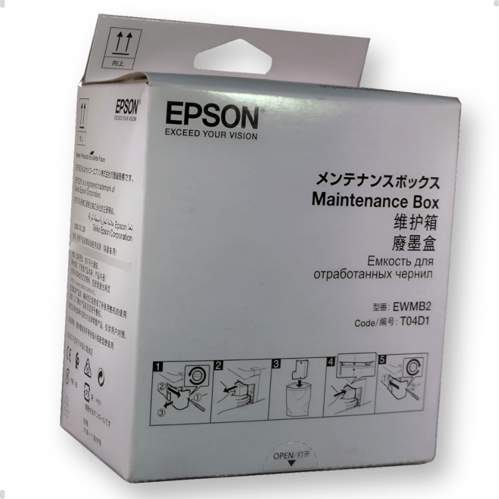 Caixa De Manutenção Original Epson T04d1