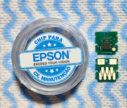 CHIP COMPATÍVEL PARA RECUPERAR CAIXA DE MANUTENÇÃO EPSON T04D1 - L6161 / L6171 / L6191 / L6270 / L6490 / M2170 / e diversos outros modelos...